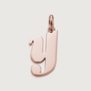 Monica Vinader NEW Alphabet Y Pendant Charm